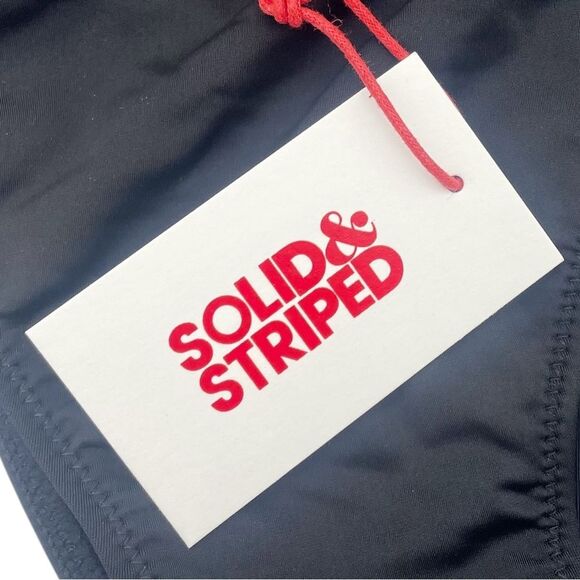 NWT Solid & Striped The Emily Mesh Bikini Bottom Black Size Large Swim Bottoms - Picture 7 of 12